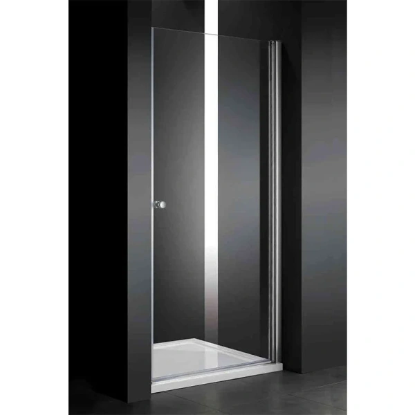 Душевая дверь в нишу Cezares Elena 70 см распашная, стекло прозрачное - фото 1