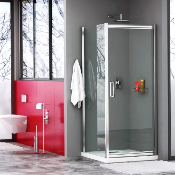 Душевой уголок WasserKRAFT Salm 80х100 см профиль хром - фото 3