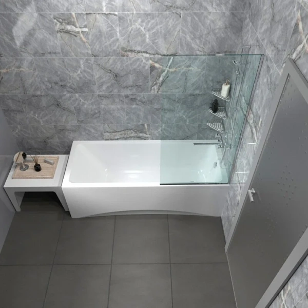 Ванна акриловая Triton Стандарт Элис Щ0000071923, 150 x 70 см, белая, прямоугольные - фото 5