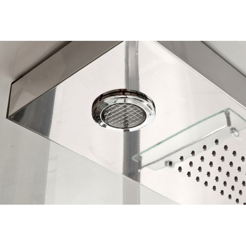 Душевая кабина Deto Z 120х90 см с паром, хромированный профиль - фото 9