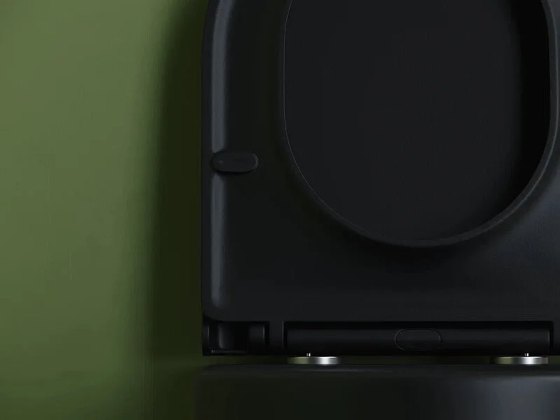 Унитаз подвесной Ceramica Nova Ulma черный матовый, в наличии - фото 9