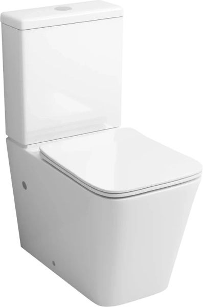 Унитаз компакт Grossman с тонкой крышкой - фото 1