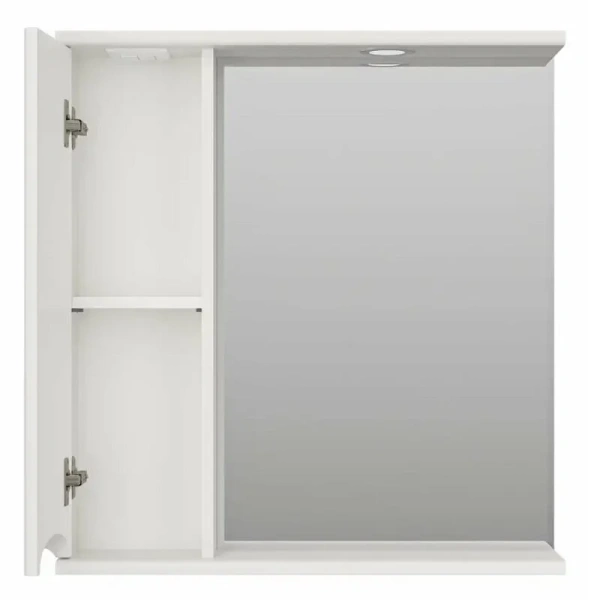 Зеркальный шкаф Misty Атлантик 70 см левый, навесные - фото 5