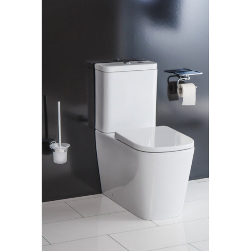 Унитаз компакт BelBagno Albano BB120CPR безободковый - фото 2