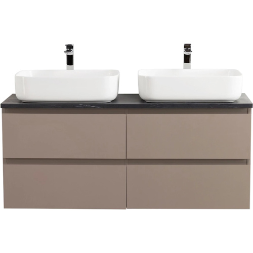 Тумба под раковину подвесная BelBagno Kraft 120 см бежевый матовый - фото 4