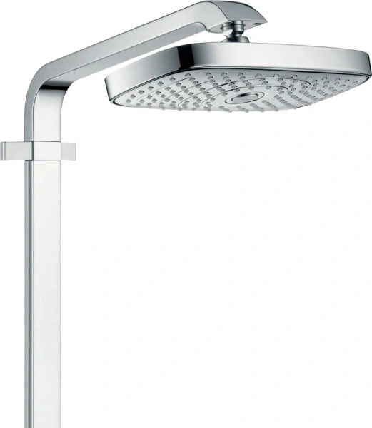 Душевая стойка Hansgrohe Raindance Select хром, с тропическим душем - фото 4
