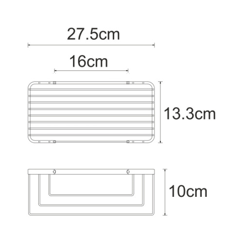 Решетка для ванной WasserKRAFT Ammer никель - фото 2