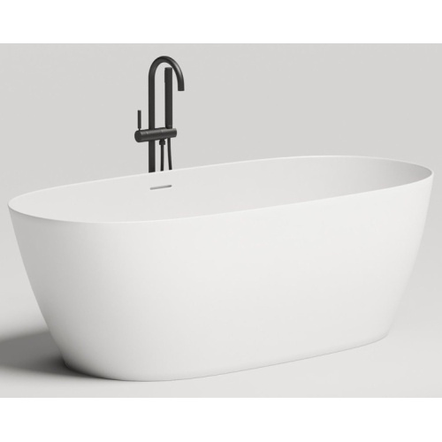 Ванна из искусственного камня Salini Sofia 170x80 см отдельностоящая, белая матовая, современныe, hi-tech - фото 3