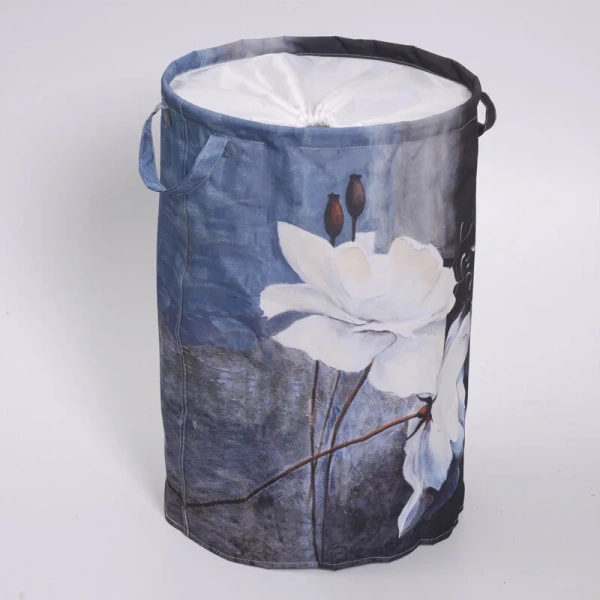 Корзина для белья WasserKRAFT Ammer WB-70 напольная - фото 3