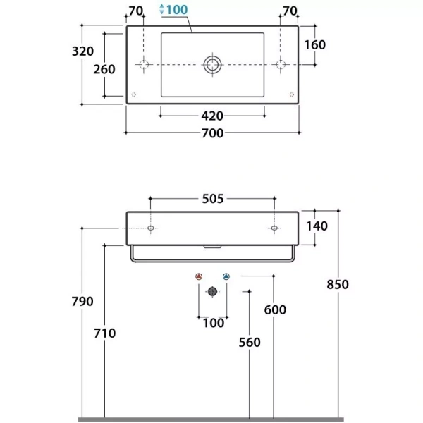 Схема, подвесные, пристенные - фото 3