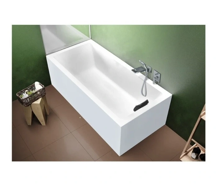 Акриловая ванна Riho Rething Cubic Plug & Play, B107012005, 180 x 90 см, левая, литые панели, цвет белый - фото 2