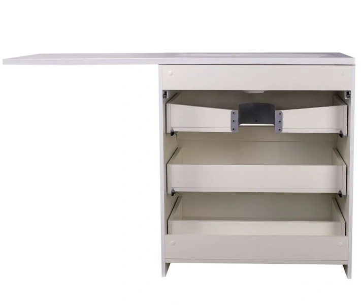 Тумба под раковину напольная Style Line Даллас 68 см белая, белая - фото 7