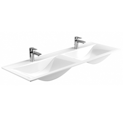 Тумба с раковиной подвесная Velvex Pulsus tpPUL.140-2 140 см с ящиками