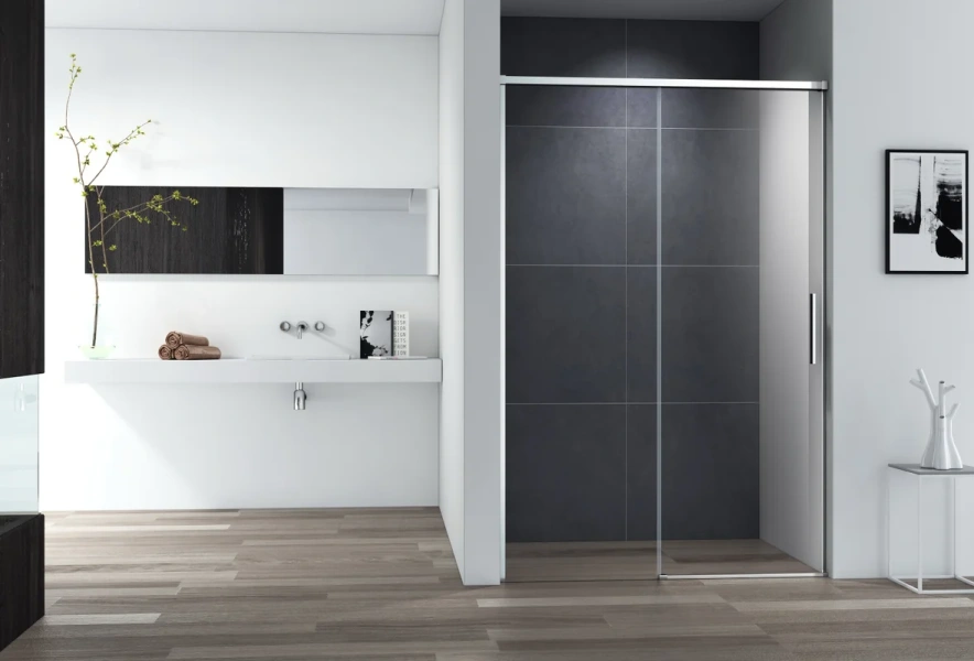 Душевая дверь в нишу Cezares Duet 110 см раздвижная - фото 2