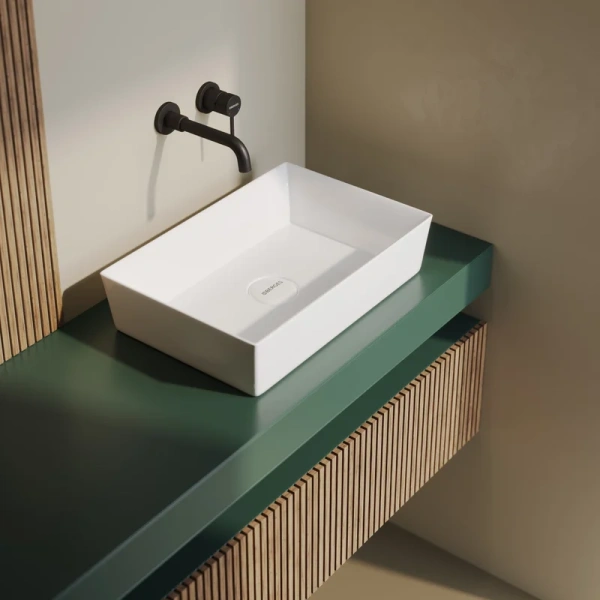 Раковина BERGES Mascon 55 см белая - фото 2