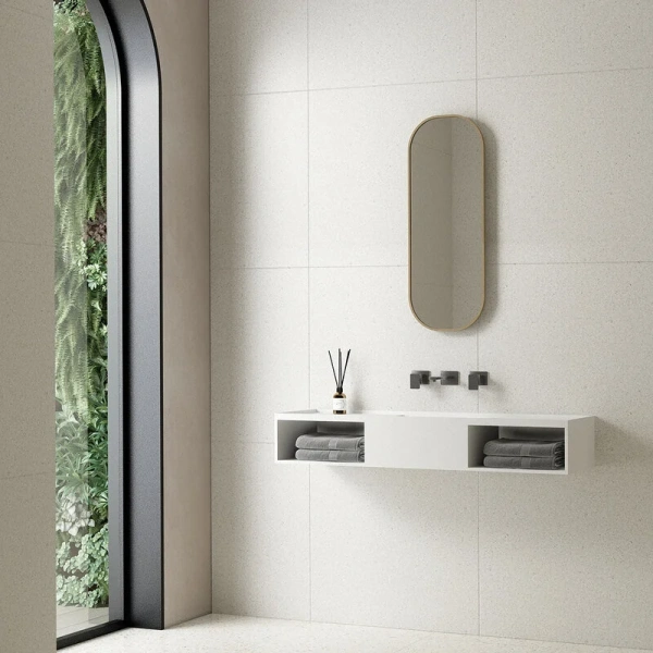 Раковина Vincea 120 см белая матовая - фото 3