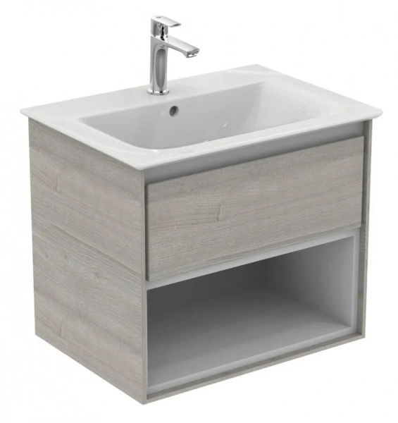 Тумба с раковиной подвесная Ideal Standard Connect Air E0826 60 см с 1-м ящиком - фото 3
