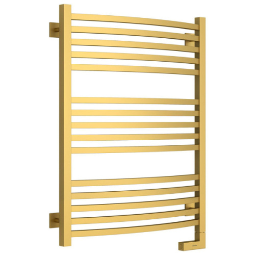 Полотенцесушитель электрический Сунержа Аркус 2.0 80х60 см матовое золото, тэн правый - фото 1