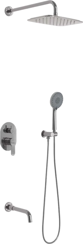 Душевой комплект BERGES Ventas хром - фото 1