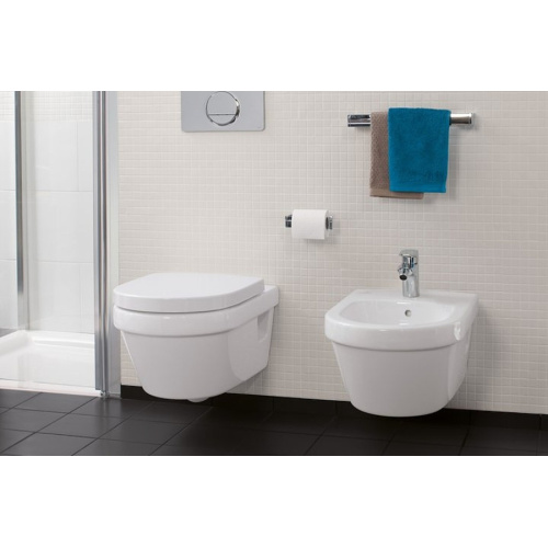 Унитаз подвесной Villeroy & Boch Architectura альпийский белый с покрытием CeramicPlus - фото 3