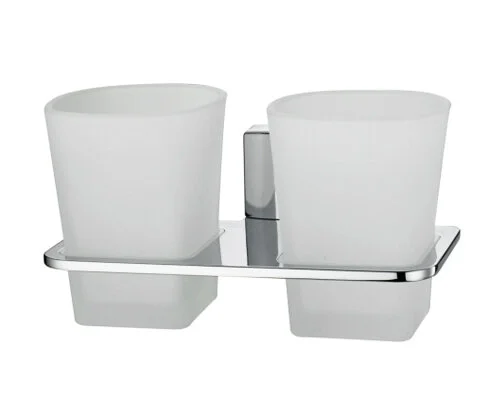 Стакан для ванной WasserKRAFT Leine хром - фото 1