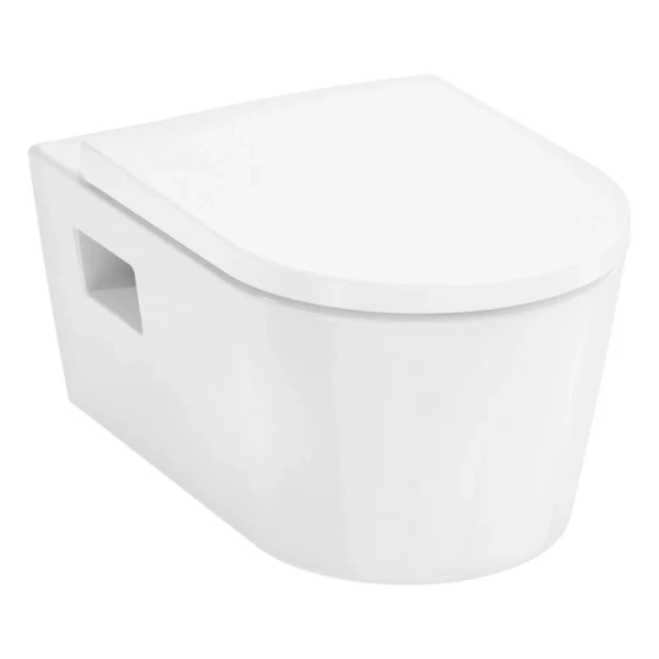 Унитаз подвесной Hansgrohe EluPura Original S белый - фото 1