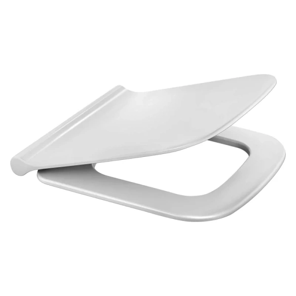 Крышка-сиденье с микролифтом BERGES Quad белая - фото 1