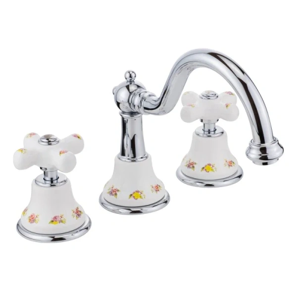 Смеситель для раковины Migliore Provance 194 на 3 отверстия - фото 1