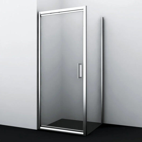 Душевой уголок WasserKRAFT Salm 80х100 см профиль хром - фото 1