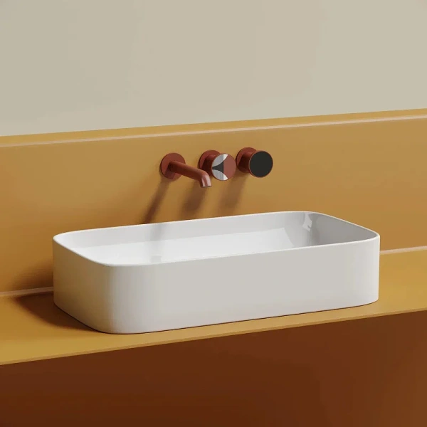 Раковина Ceramica Nova Element 70 см белая глянцевая - фото 3