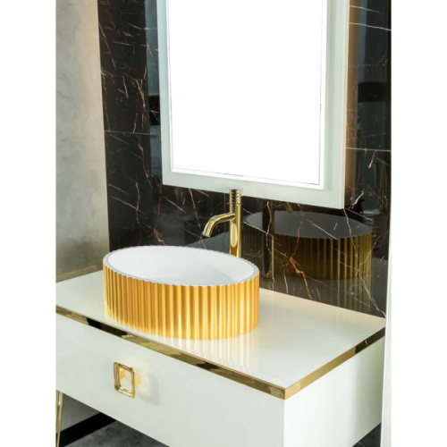 Подстолье Boheme Lucido 80 см золото, по запросу - фото 2