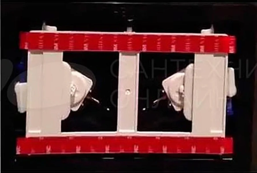 Смывная клавиша для двойного смыва, без панели, Geberit Sigma 70, нет в наличии - фото 2