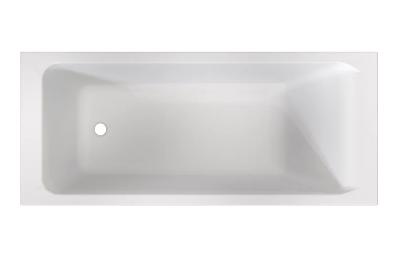 Акриловая ванна Радомир Агата 2-89-2-0-1-227Р, 175 х 75 см, фронтальный экран, каркас разборный, сифон, слив-перелив автомат в комплекте, белая - фото 1