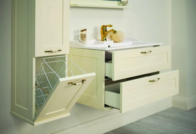 Тумба под раковину подвесная Акватон Леон 80 см дуб бежевый, нет в наличии - фото 2