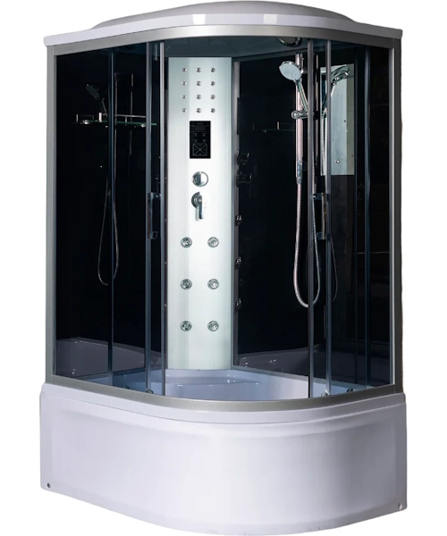 Душевая кабина River Dunay XL 120x90 см левосторонняя, стекло тонированное - фото 1