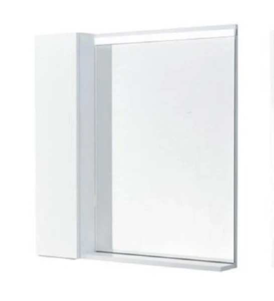 Тумба с раковиной подвесная Акватон Рене 1A258601NRC80 80 см с двумя ящиками и двумя дверцами