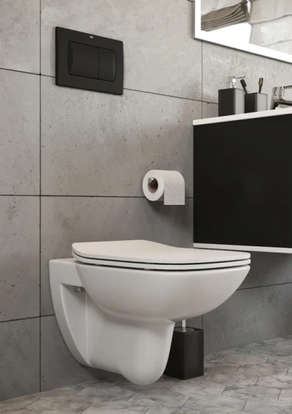 Унитаз с инсталляцией Roca Debba Pack с сиденьем дюропласт - фото 2