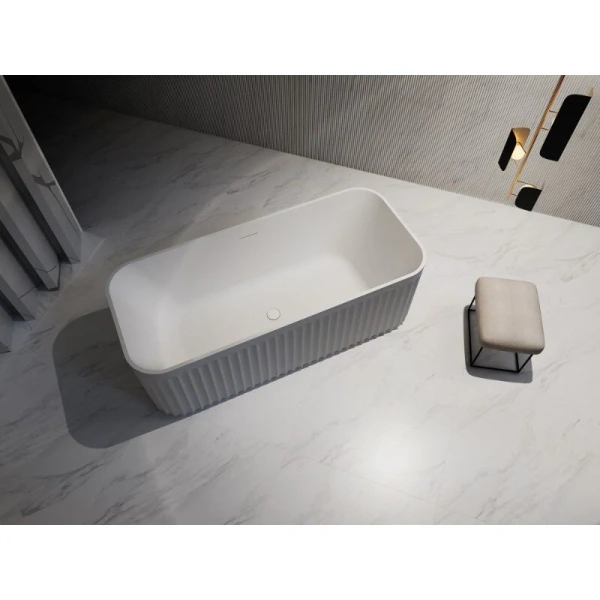 Ванна акриловая Abber 170x75 см белая, акриловые - фото 2