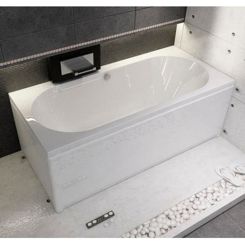 Ванна акриловая Riho Carolina 180х80 см белая - фото 3