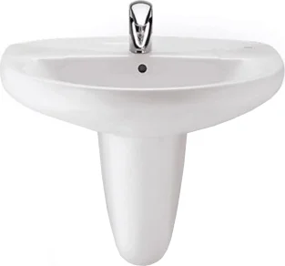 Полупьедестал для раковины Roca Victoria белый - фото 3