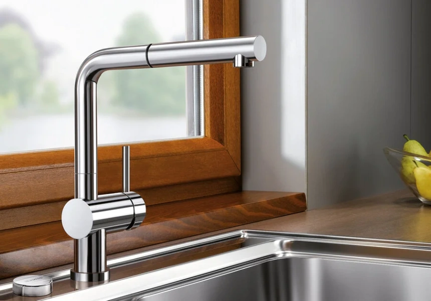 Смеситель для кухни Blanco Linus-S-F, на мойку, на столешницу - фото 5