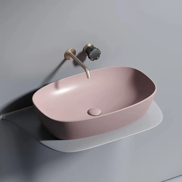 Раковина Ceramica Nova Element 60 см розовая - фото 4