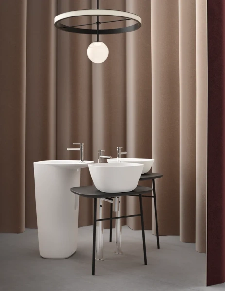 Раковина VitrA Plural 7811B4 45 см высокая, накладные (на столешницу), пристенные - фото 3