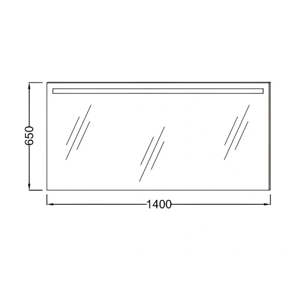 Зеркало с подсветкой Jacob Delafon Mirrors 140 см с ик датчиком и выключателем, нет в наличии - фото 2