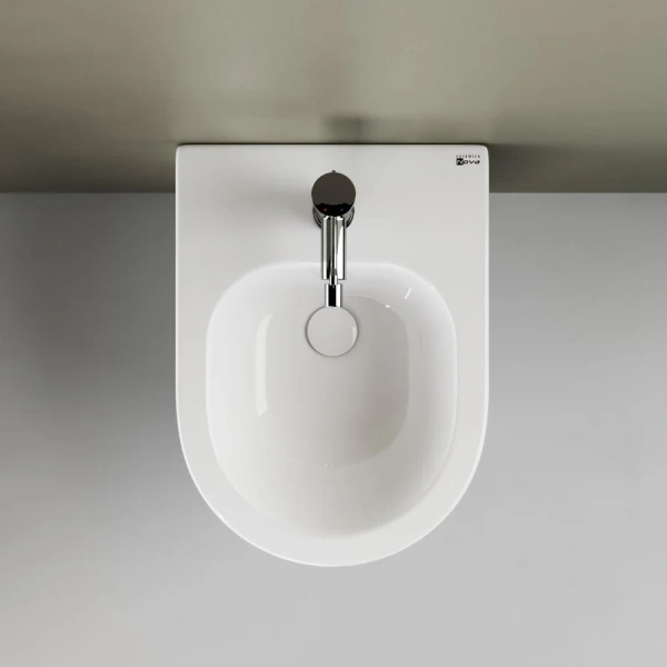 Биде подвесное Ceramica Nova Play CN3002 с донным клапаном, в наличии - фото 6