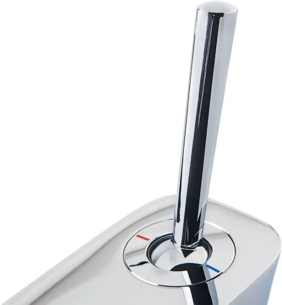 Смеситель для раковины Hansgrohe PuraVida 15072400 хром-белый index_1 - фото 9