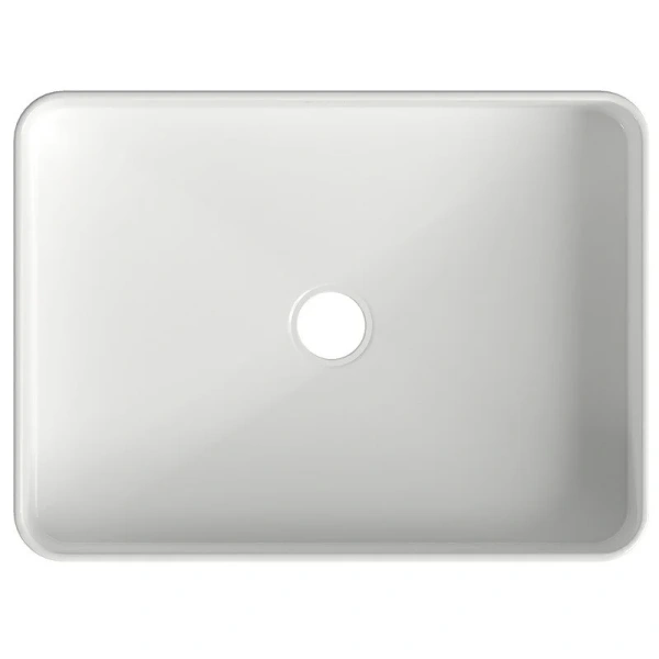 Раковина Aqueduto ESPIRAL 50 см белая глянцевая - фото 3