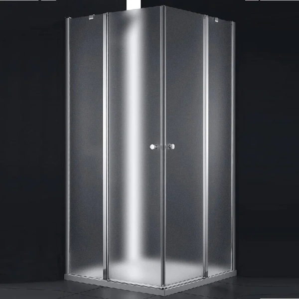 Душевой уголок Cezares Elena 100x100 см стекло рифленое - фото 1