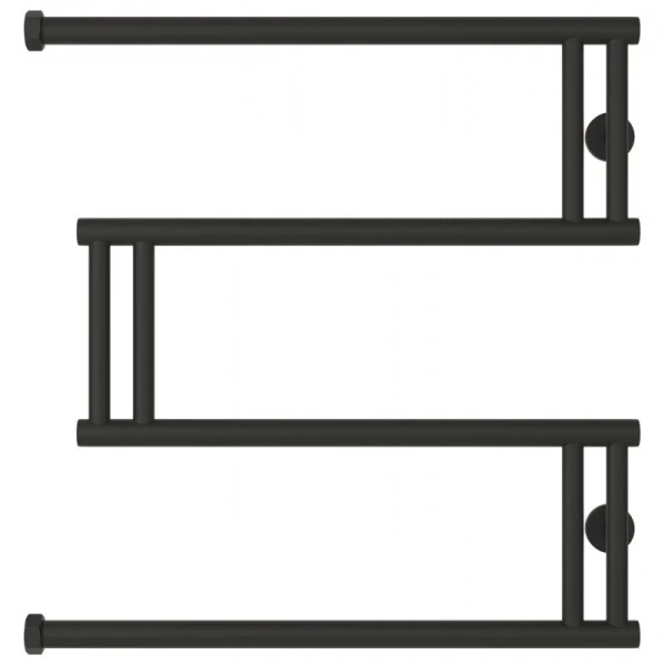 Полотенцесушитель водяной Сунержа High-Tech+ 60х60 см темный титан муар - фото 3