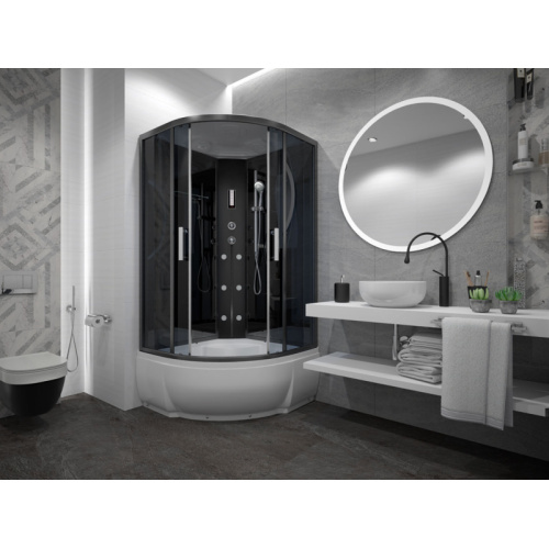 Душевая кабина Erlit Eclipse 90x90 см с высоким поддоном - фото 3